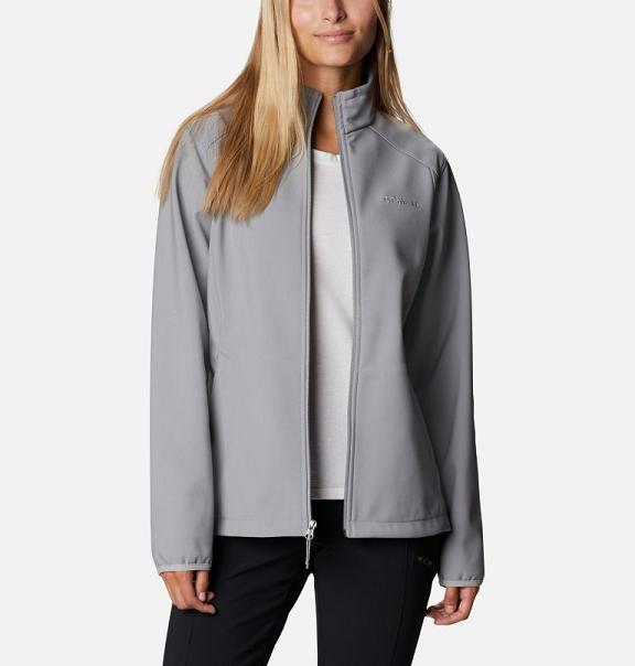 Columbia Kruser Ridge II Softshell Jacket Grey For Women's NZ27548 New Zealand